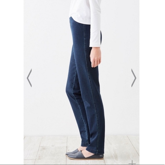 pure jill slim leg pants